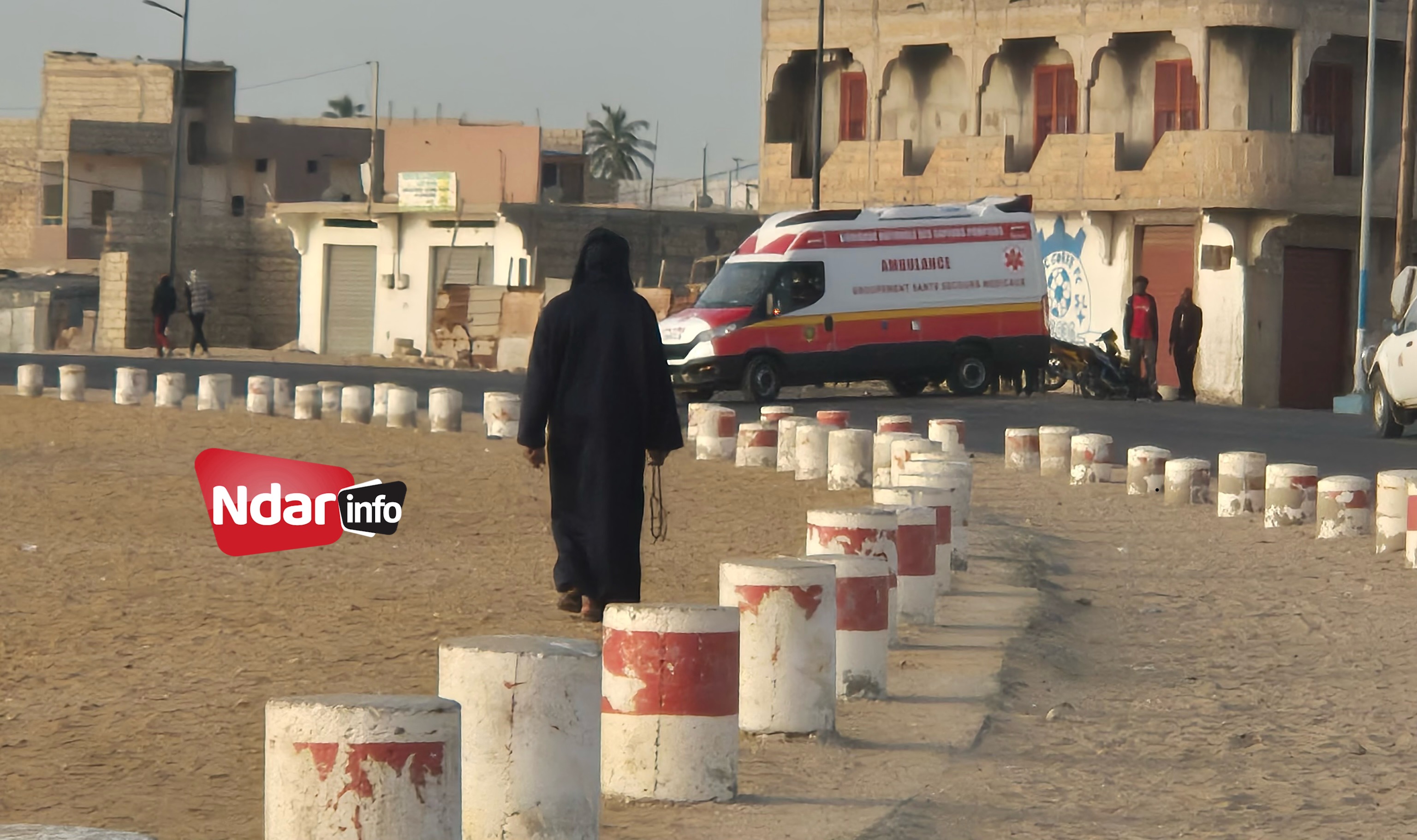 Saint-Louis : une collision entre une moto Jakarta et un taxi fait un blessé