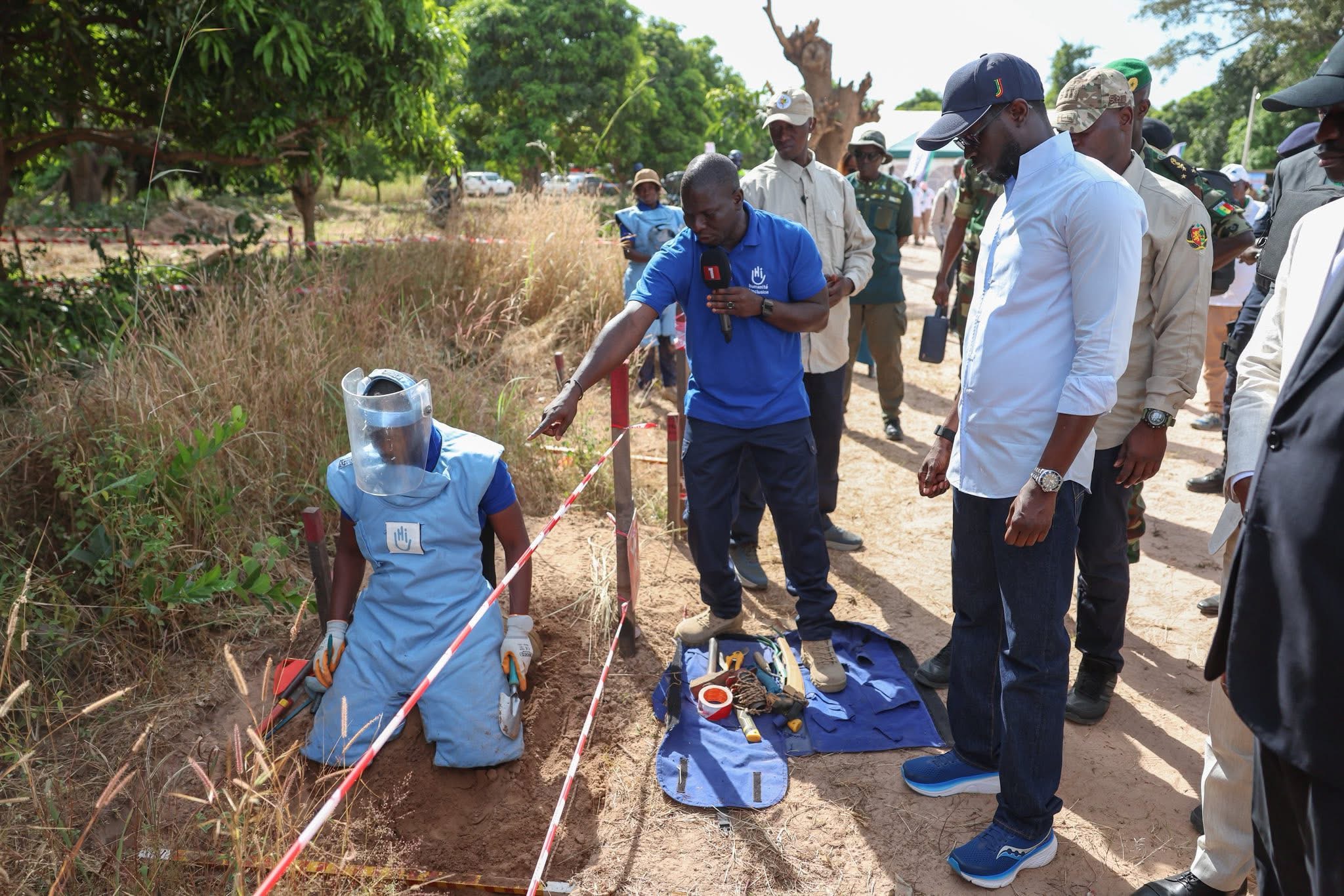 Deuxième jour en Casamance : Diomaye place le déminage au cœur de son plan