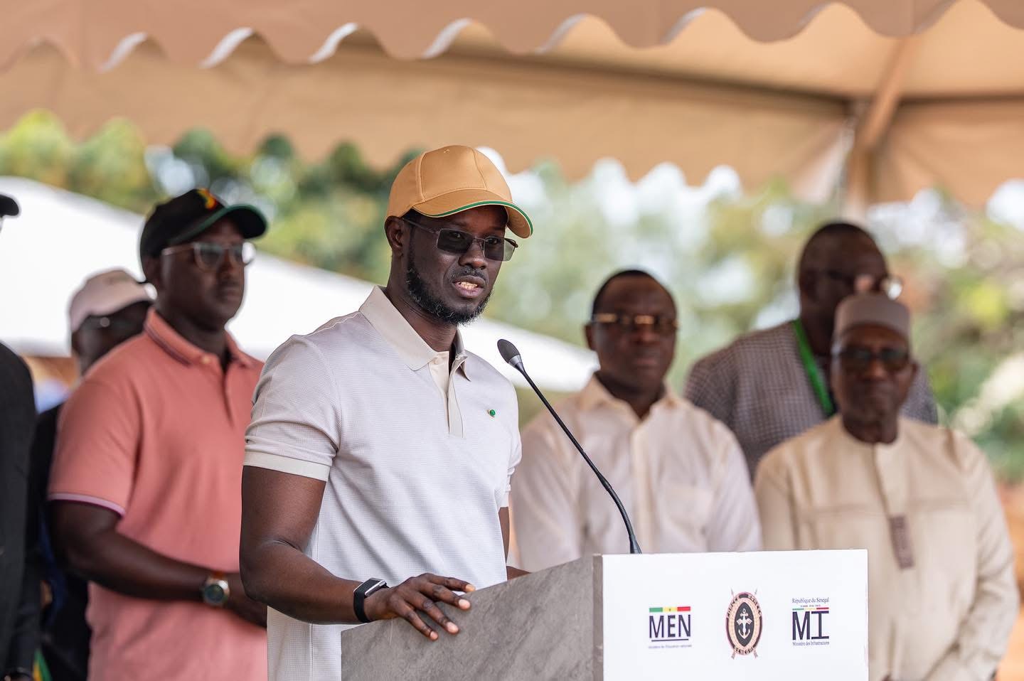 Ziguinchor : Diomaye lance les travaux du lycée Nation-Armée, un projet de 10,1 milliards FCFA