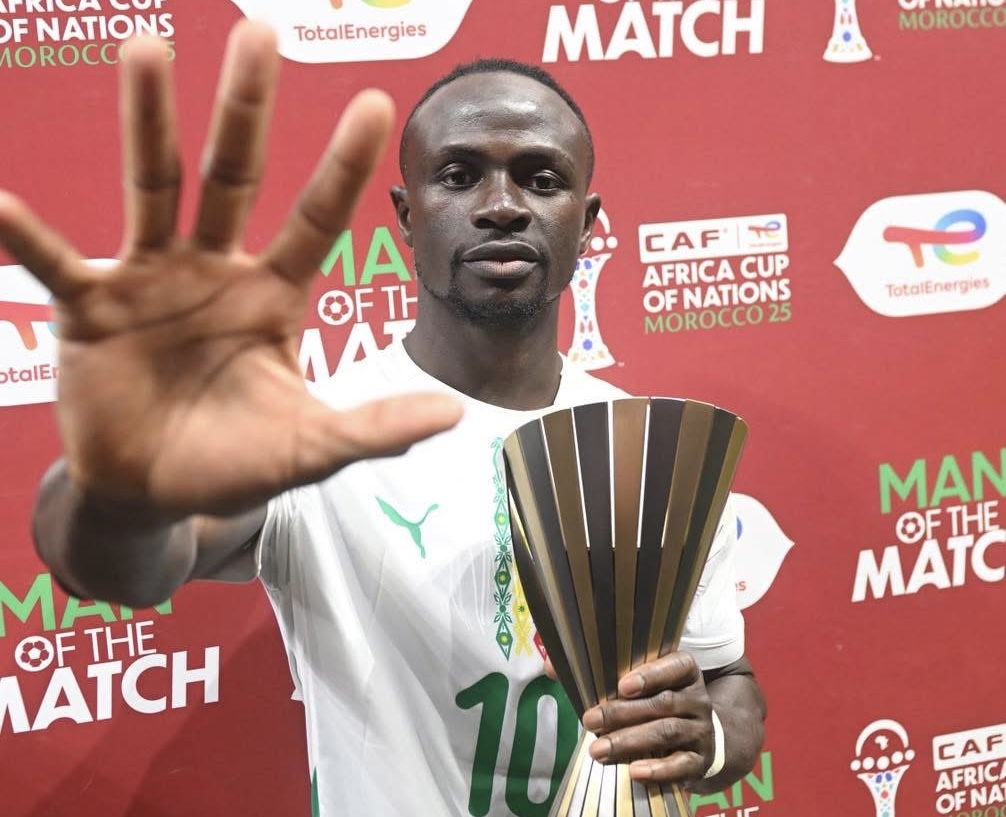CAN 2025 : Sadio Mané dans le onze type de la phase de groupes