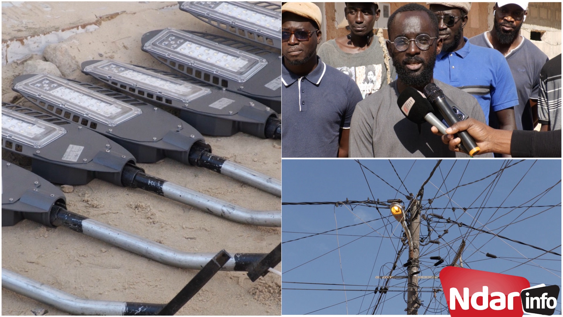 Éclairage public à Guinaw Rails : Pastef se substitue à la mairie et dénonce les carences municipales