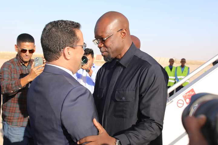 Le Premier ministre mauritanien El Moctar Ould Djay en visite officielle au Sénégal