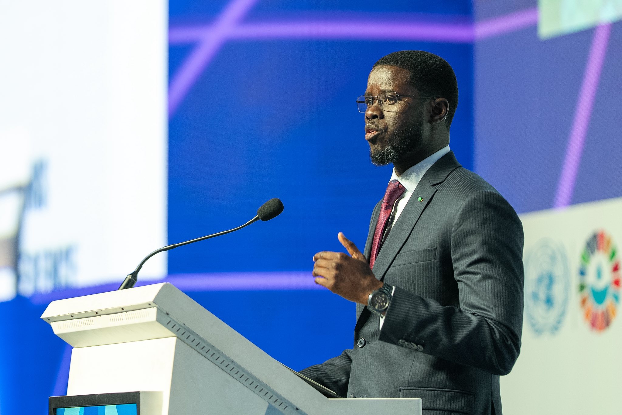 Bassirou Diomaye Faye : "Les crises de l'eau fragilisent les économies"