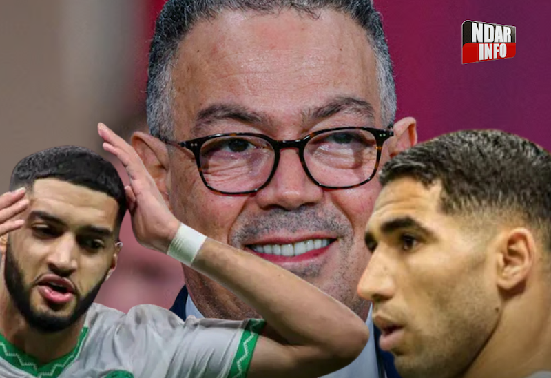 Double peine pour le Maroc : Amende de 190 millions FCFA et suspensions pour Hakimi et Saibari