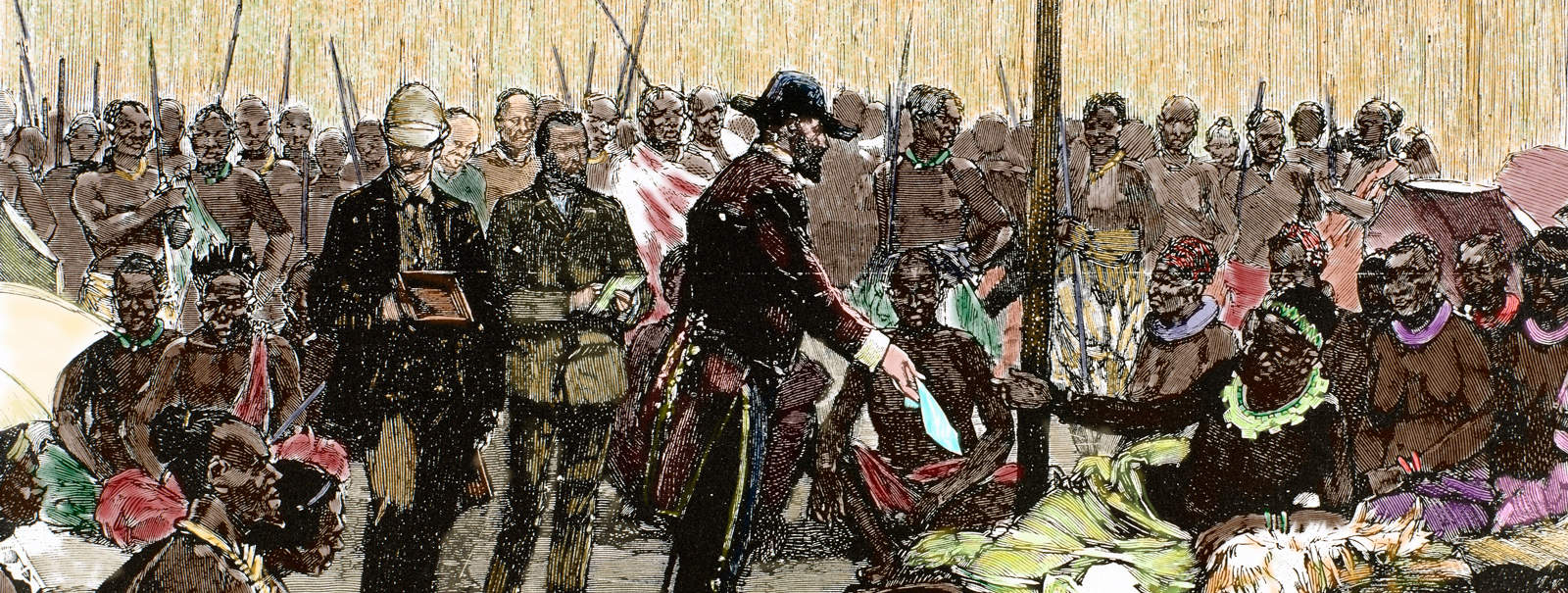 L'Afrique au temps des colonies : par la ruse et par la force
