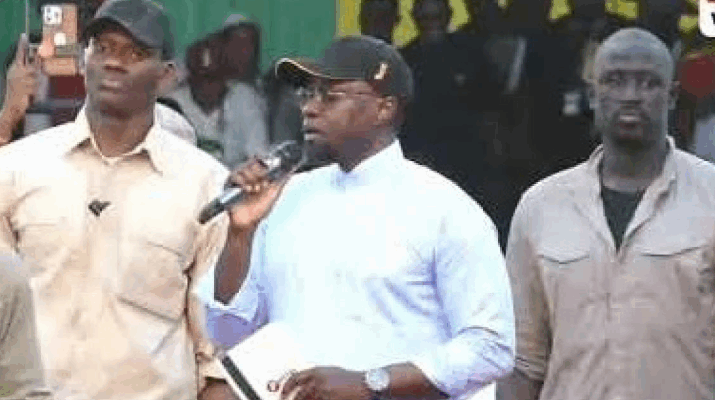 Tournée à Guinguinéo : Ousmane Sonko propose un « contrat social » de 5 ans aux populations