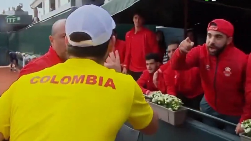 Coupe Davis à Casablanca : le duel Maroc-Colombie se termine sous escorte policière