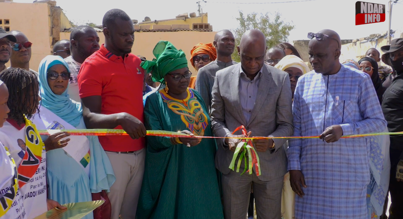 Saint-Louis : Mansour Faye inaugure l'école Fandiéry Koné entièrement financée par la Commune