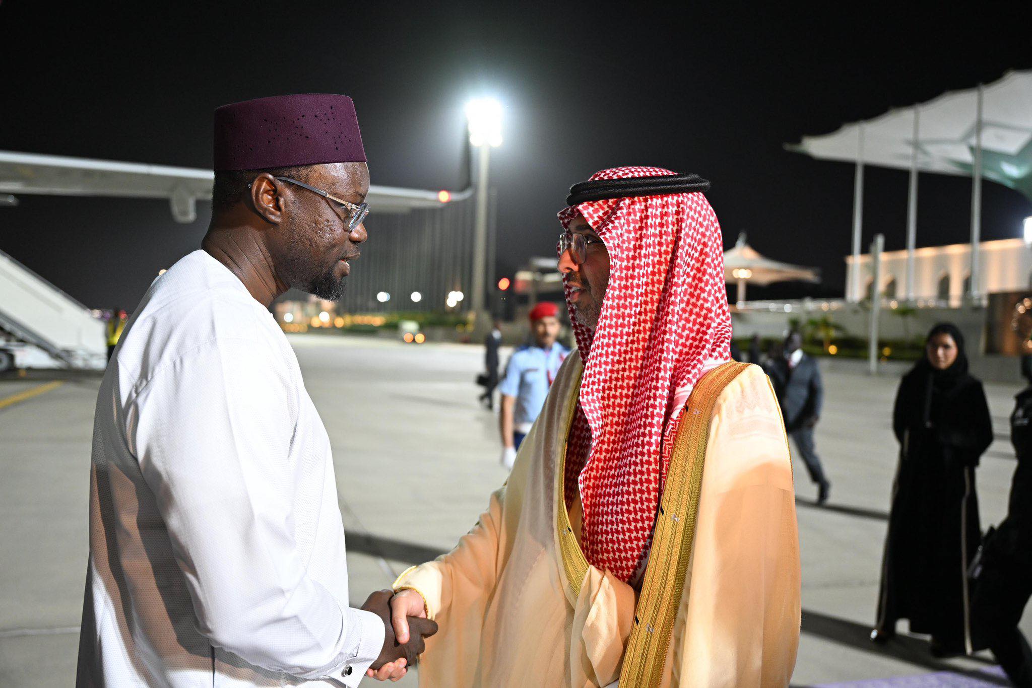 Ousmane Sonko entame sa mission saoudienne après le 39ᵉ sommet de l'UA