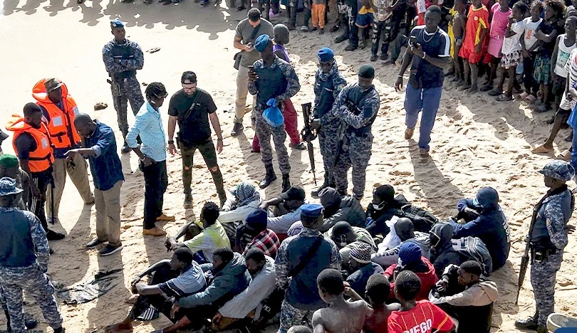 Une pirogue de 164 migrants dévie sa trajectoire après une panne au large de Saint-Louis