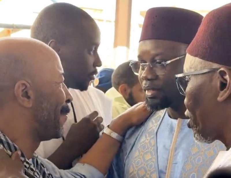 Guéoul : Ousmane Sonko s'incline devant la mémoire du Khalife Cheikh Makhfou Aïdara