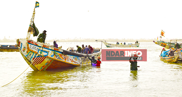 ARRAISONNEMENT D’UNE PIROGUE À NDIAGO : le film de l’arrestation des 5 pêcheurs.