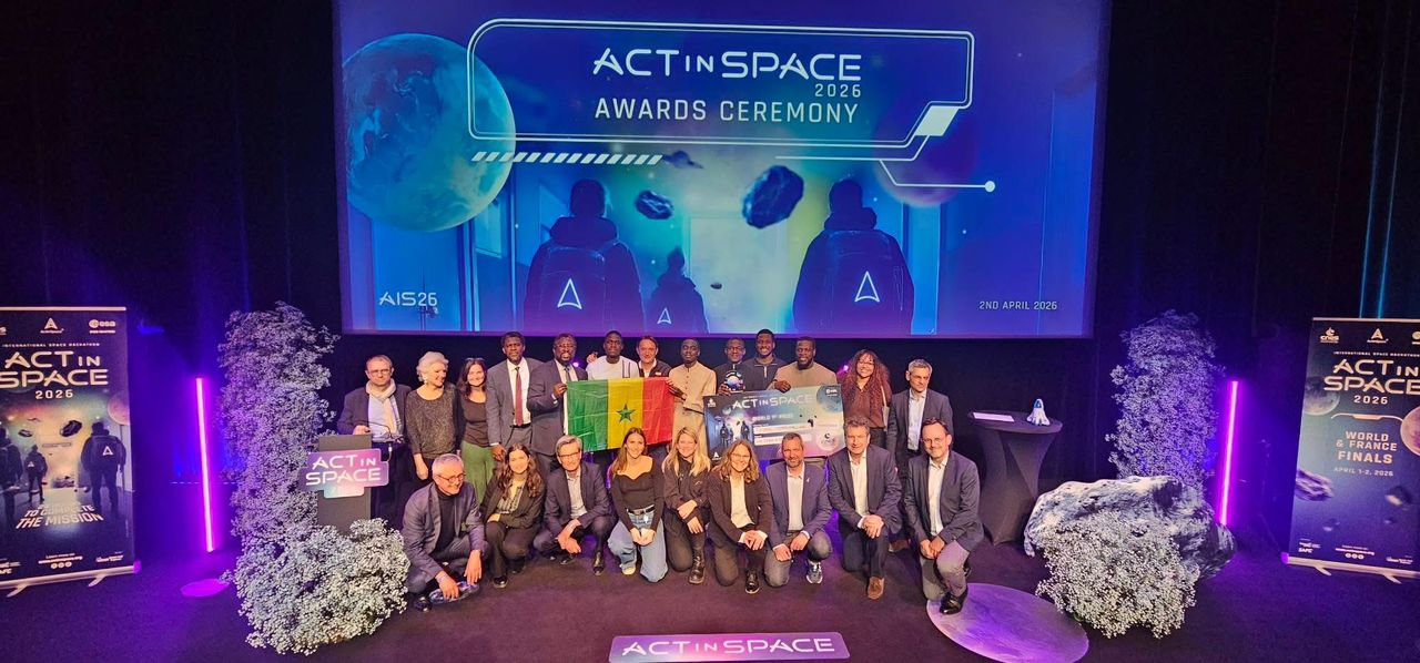 ActInSpace 2026 : Le Sénégal remporte le premier prix mondial à Bordeaux