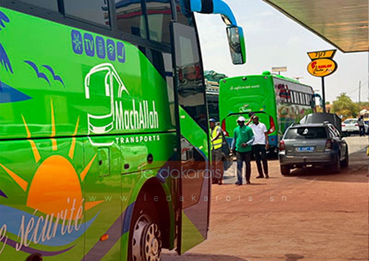 Saint-Louis : Un bus de Machallah Transports vandalisé en pleine nuit
