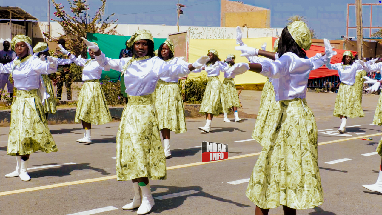 4 Avril à Ndar : Images exclusives du défilé militaire et civil
