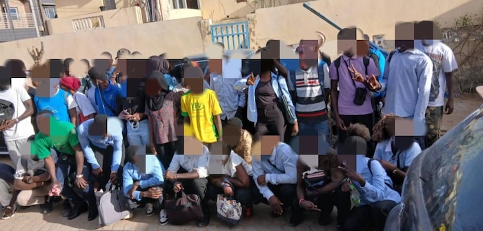 Arnaque à l'emploi : 48 individus interpellés par le poste de Diamaguène (Mbour)