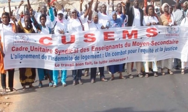 Éducation : Le Cusems suspend son mot d’ordre de grève