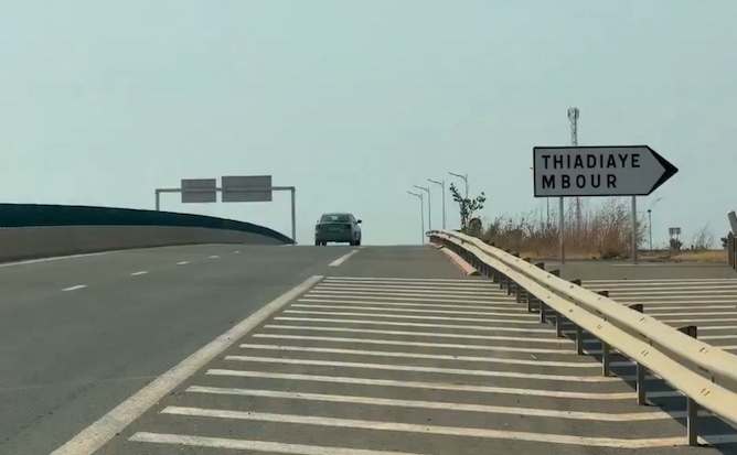 Autoroute Mbour-Kaolack : Le tronçon Mbour-Thiadiaye ouvert ce 29 avril