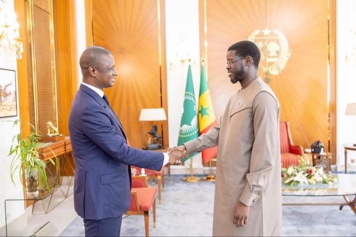 Audiences au Palais : Bassirou Diomaye Faye reçoit l’ancien ministre de l’Intérieur Antoine Diome