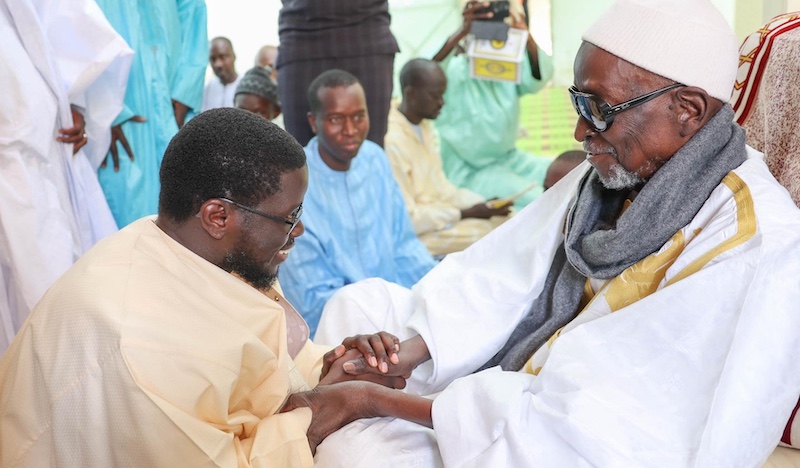 Touba : Hommage de Bassirou Diomaye Faye à Serigne Cheikh Saliou