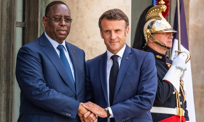 ONU : Macky Sall reçu à l’Élysée par Emmanuel Macron pour sa candidature