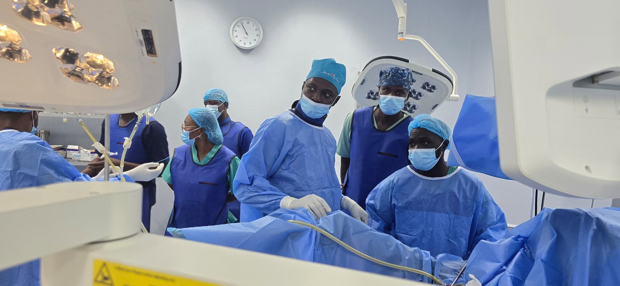 Hôpital de Touba : 14 patients opérés par cœlioscopie et technologie laser