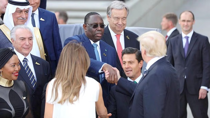Candidat à l'ONU, Macky Sall soutient Trump et reprend son slogan