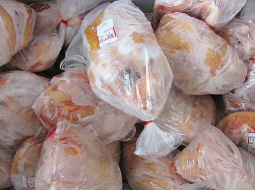 Saint-Louis: huit tonnes de riz impropres à la consommation et des cuisses de poulet saisies.