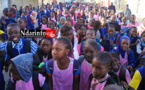 Saint-Louis – Colère à  Sidy NDIAYE : les élèves marchent contre la fermeture de leur l’école. Regardez !