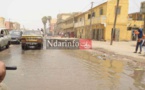 (Photos) Situation catastrophique sur la Langue de Barbarie : des rues de Santhiba, Guet-Ndar et Goxu Mbacc, envahies par la mer 