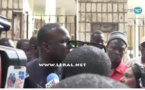 Vidéo : Altercation entre Dethié Fall et un policer devant l’Assemblée nationale