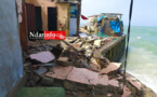 Furie marine à Santhiaba : des maisons détruites, une population déboussolée, des appels à l’aide… Regardez !