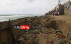 ALERTE - Terreur à Ndar Toute : le mur de protection va s'écrouler (vidéo)
