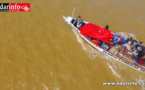 VIDÉO - Comment les pêcheurs traversent la brèche (vue aérienne)