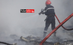 Violent incendie à DAROU : des abeilles attaquent, les sapeurs ripostent ( vidéo&amp;photos )