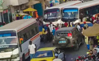 Dernière minute : choc entre deux bus Tata sur l’avenue Général De Gaulle