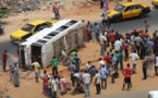 Accident mortel à l’entrée de Saint-Louis : un mort et 17 blessés dont 6 graves Accident mortel à l’entrée de Saint-Louis : un mort et 17 blessés dont 6 graves