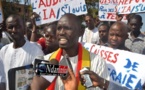[ VIDEO] En sit-in sur la place Faidherbe, le Cusems exige le paiement des salaires et l’audit de l’IA de Saint-Louis.