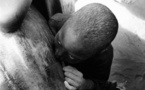 URGENT : Un talibé fauché par un scooter devant le stade Babacar SEYE.
