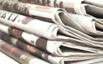 Revue de la presse nationale : Sujets de gouvernance et de sport à la Une des quotidiens.