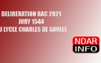 BAC 2021 : Tous les résultats du Jury 1544 du Lycée Charles De Gaulle BAC 2021 : Tous les résultats du Jury 1544 du Lycée Charles De Gaulle