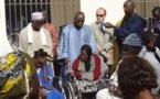 L’association  française «En Avant roule » au chevet des personnes handicapées de Saint-Louis.