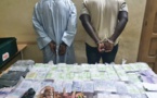 Faux billets :  Près de 1 milliard 308 millions saisis par la Douane. Quatre trafiquants arrêtés