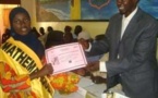 Zeynabou Fall de Saint louis dauphine des miss Sciences et Mathématiques.