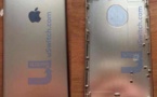 iPhone 6 : photos de la coque arrière avec le logo Apple incrusté
