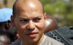 Arrivée de Karim Wade au Palais de Justice de Dakar.