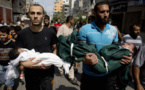 "A la mémoire des 373 enfants tués à Gaza"