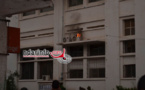 URGENT: Incendie à l'immeuble de la Poste de Saint-Louis.