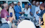 Ndiébène GANDIOL : BP remet une ambulance médicalisée au poste de santé (vidéo)