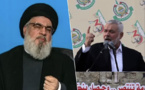 Les chefs du Hezbollah et du Hamas prêts «à collaborer» face à Israël